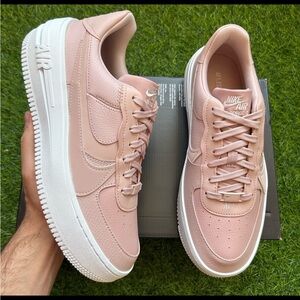 Nike Women's Pink Air Force 1 Sneakers
